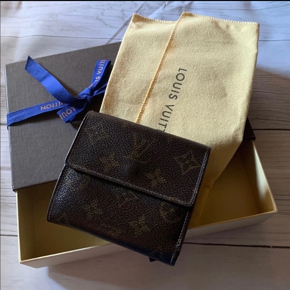 💯 %AUTHENTIC LUIS VUITTON MONOGRAM ELIZE WALLET - Picture 2 of 10